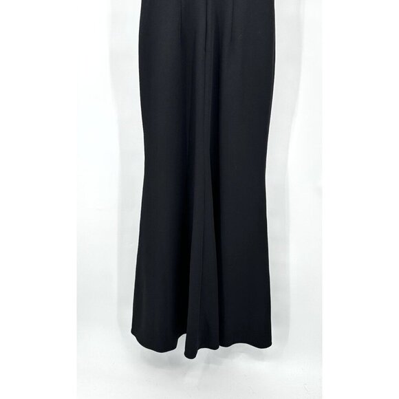 NEW DKNY maxi dress ruffle sleeveless party formal cocktail evening black 4 - Picture 10 of 14